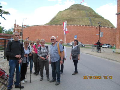 Środa 30.04.2025 – Kraków – Kopiec Piłsudzkiego i Kościuszki | 2