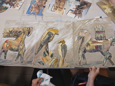 Zajęcia malarskie 22.03.2025r. | 17