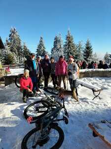 Sekcja rowerowa UTW  na Turbaczu. | 1