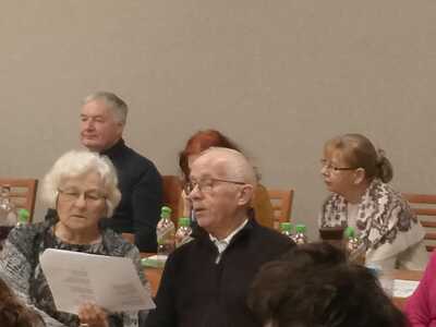 Noworoczne spotkanie i śpiewanie polskich kolęd. | 1
