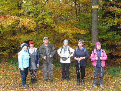 Wycieczka turystyczno - rekreacyjna Rzyki Gancarz Leskowiec 22 Pażdziernik 2025 r. | 4