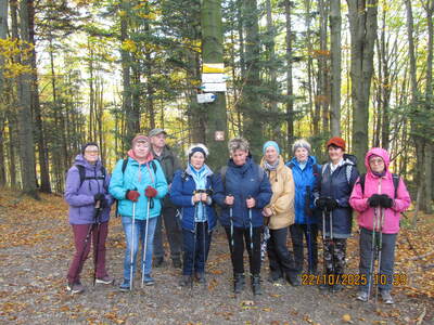 Wycieczka turystyczno - rekreacyjna Rzyki Gancarz Leskowiec 22 Pażdziernik 2025 r. | 4