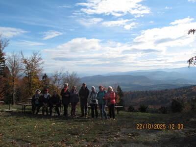 Wycieczka turystyczno - rekreacyjna Rzyki Gancarz Leskowiec 22 Pażdziernik 2025 r. | 3