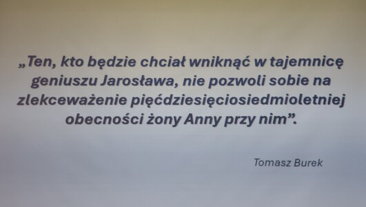 “Niezwykła, kontrowersyjna twórczość i osobowość Jarosława Iwaszkiewicza”  -  mgr K. Korbut-Pł | 23