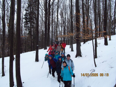 Spacer po Beskidzie Małym – Kocierz → Potrójna 14 stycznia 2026 r. | 12