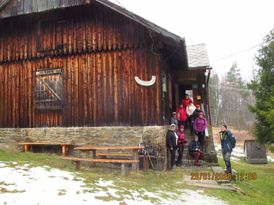 Trzonka, 28 stycznia 2026 r.-grupa turystyczna | 2