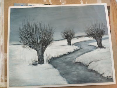 Zajęcia malarskie 22.03.2025r. | 1