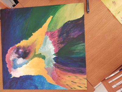 Zajęcia malarskie 22.03.2025r. | 1