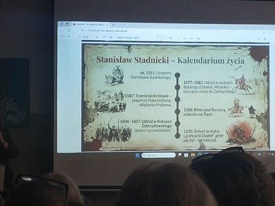 Wykład “Ogień i miecz w dobie wolnej elekcji - Stanisław Stadnicki w czasie trzeciego bezkrólewia” | 4