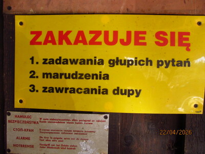 Chatka Studencka 22 Kwiecień 2026 r | 2