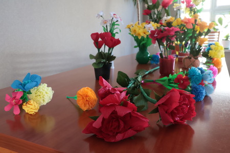 Wystawa rękodzieła - warsztaty prowadzone przez kol. A. Kozerską | 1