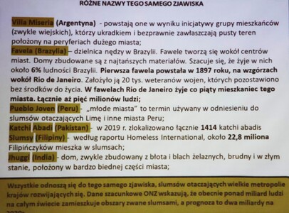 Czy jesteśmy skazani na cywilizację megaslamsów? - wykład dr n. hum. Marii Zrałek | 2