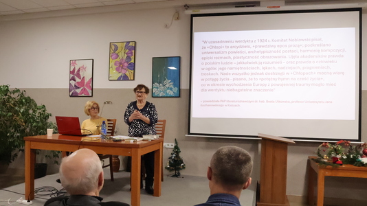 Władysław Reymont  - Noblista, który widział więcej. Wykład mgr Krystyny Korbut-Płonki | 8