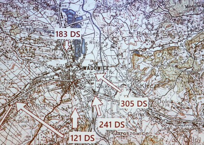 “Andrychów 1945 - działania wojenne w styczniu 1945 r. między rzekami Skawą i | 45