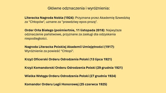 Władysław Reymont  - Noblista, który widział więcej. Wykład mgr Krystyny Korbut-Płonki | 27