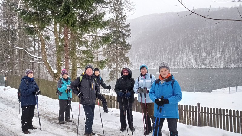 Dębowiec - Wapiennica Zapora- wycieczka górska