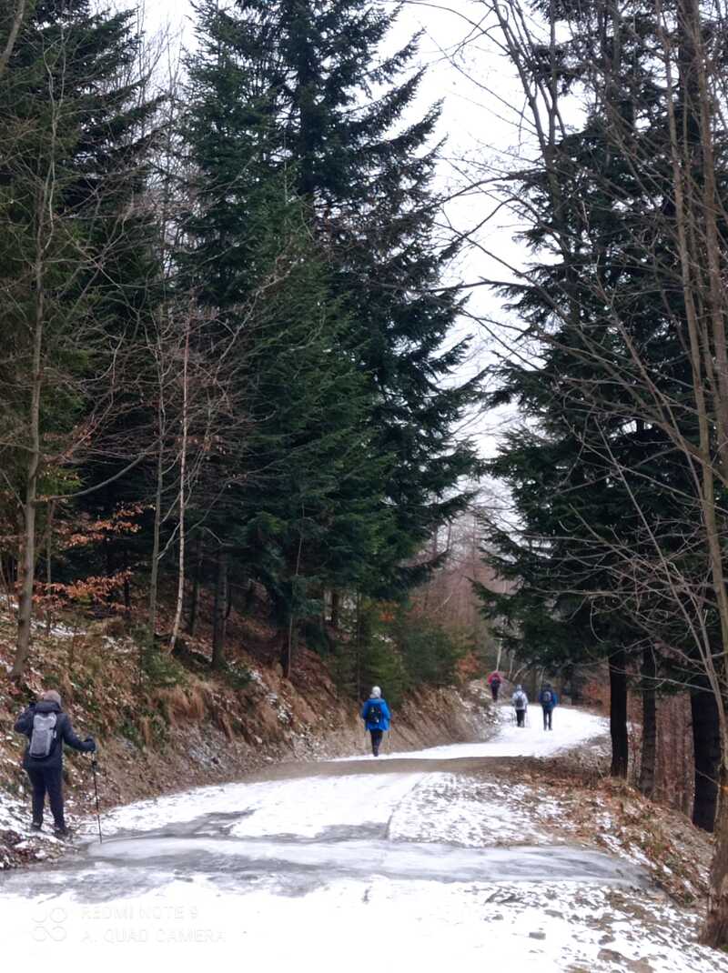 Hrobacza Łąka 12 Luty 2025 r.- grupa turystyczna