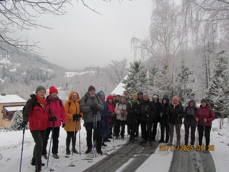 Trzonka, 26 listopada 2025 r.- wycieczka turystyczna