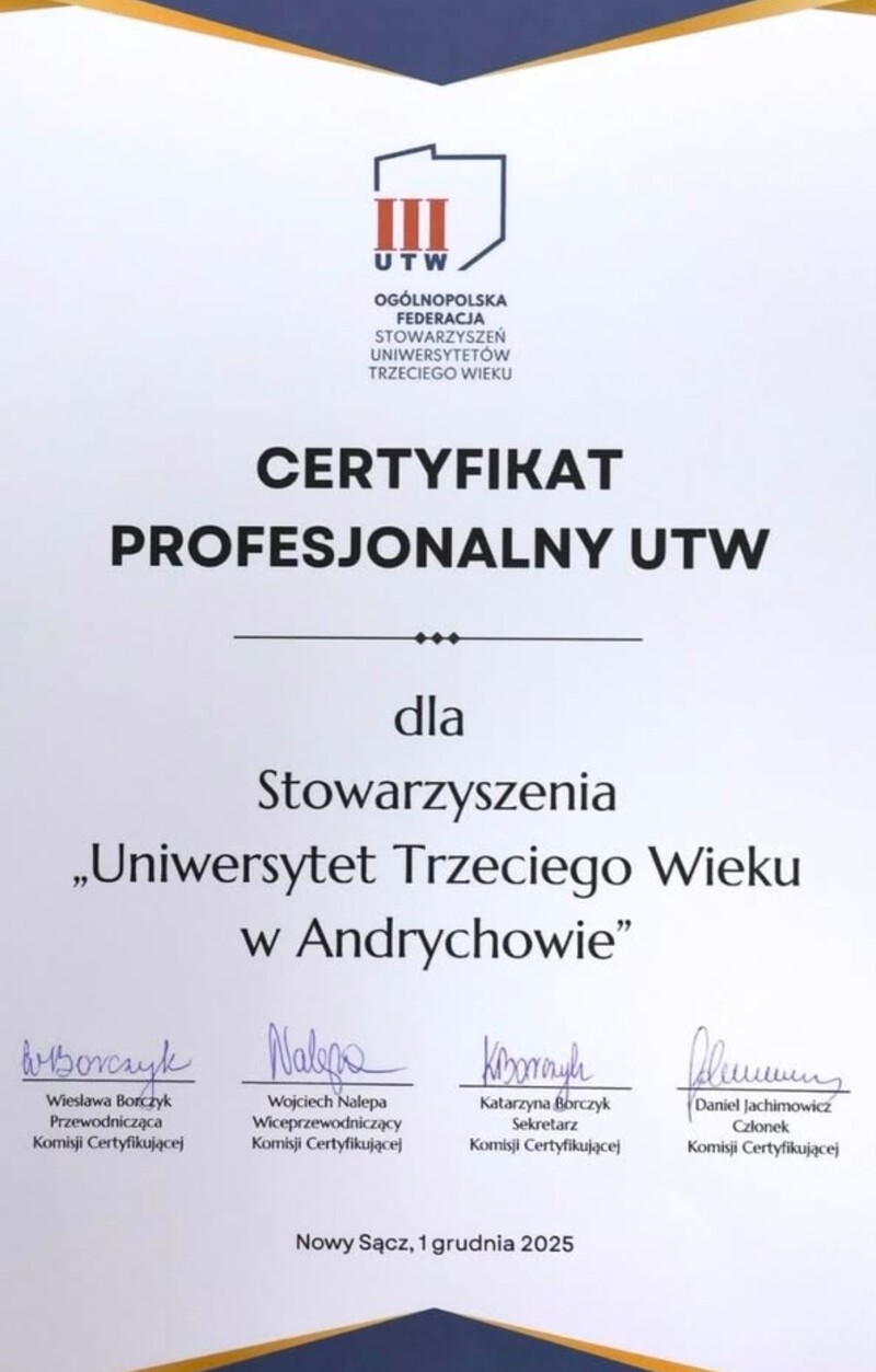 Certyfikat \