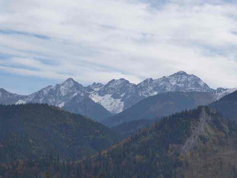 Zakopane Wiktorówka Rusinowa Polana Gęsia Szyja 07 Październik 2026 r.