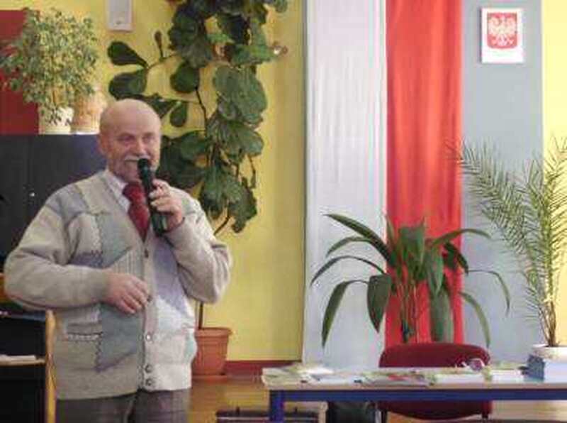 Spotkanie z poezją. mgr Krystyna Korbut - Płonka poeta Adam Ryszard Fajfer