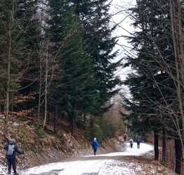 Hrobacza Łąka 12 Luty 2025 r.- grupa turystyczna