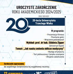 Uroczyste zakończenie roku akademickiego oraz obchody 20-lecia UTW