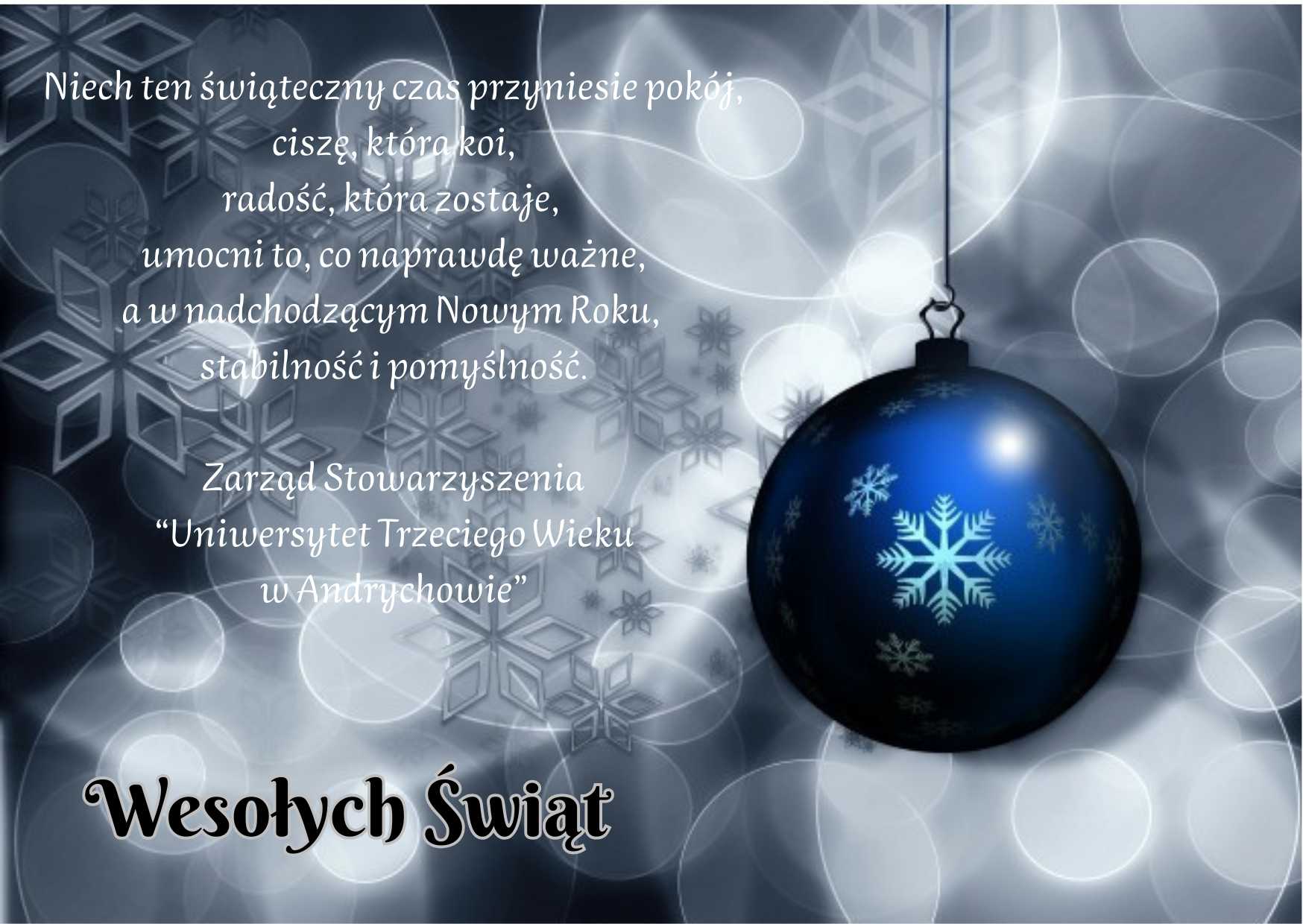 Życzenia świąteczne