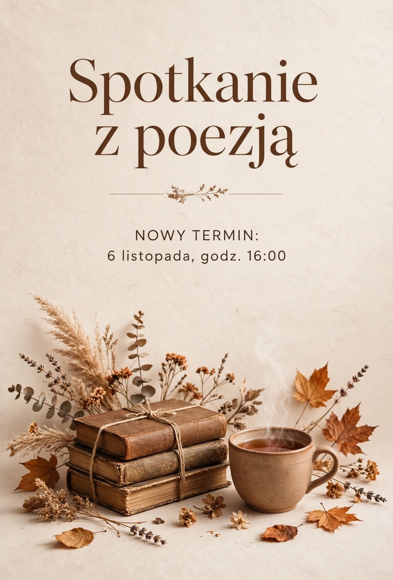 UWAGA - ZMIANA TERMINU- poezji